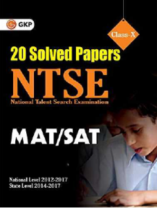 NTSE 20 Solved Papers SAT & MAT